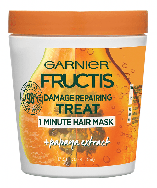 Garnier Tratamientos Garnier Fructis Damage Repairing Treat 3-In-1 Hair Mask + Papaya Extract 400ml