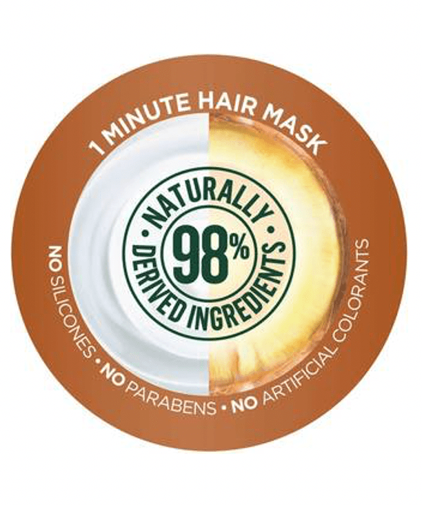 Garnier Tratamientos Garnier Fructis Nourishing Treat 3-In-1 Hair Mask + Coconut Extract 100ml