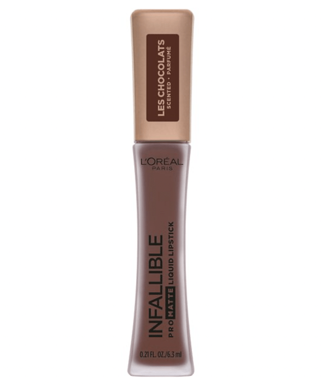 L'Oreal Labios 70% YUM L'Oreal Infallible® Pro Matte Les Chocolats Scented Liquid Lipstick