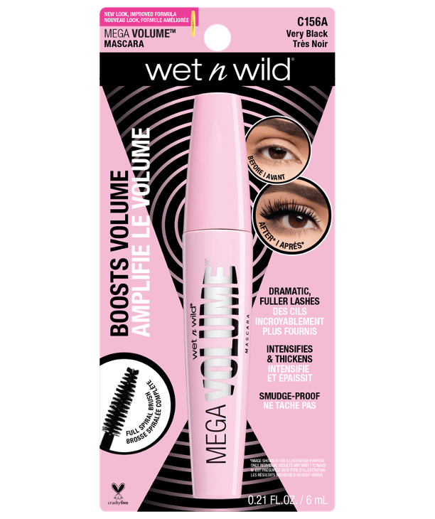 Wet N Wild Mega Volume Mascara - Very Black