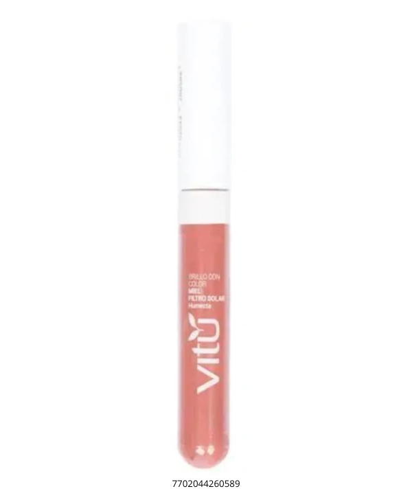 Vitú Brillo Labial  Miel Y Filtro 6.5ml