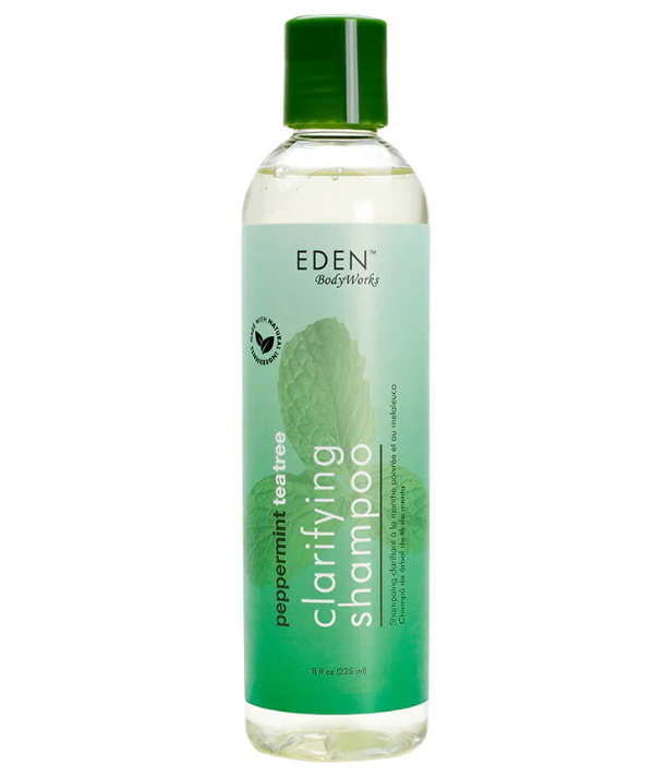 Eden BodyWorks Peppermint Tea Tree Clarifying Shampoo 8 Oz.