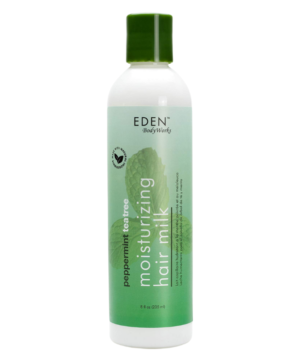 Eden BodyWorks Peppermint Tea Tree Moisturizing Hair Milk 8 Oz.