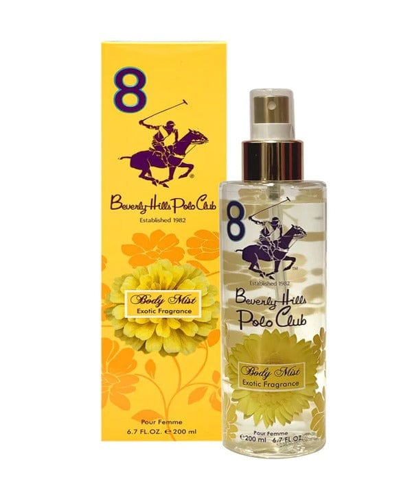 Beverly Hills Polo Club Fragancias Beverly Hills Polo Club Body Mist #8 For Women BL 200ml 6291107164250