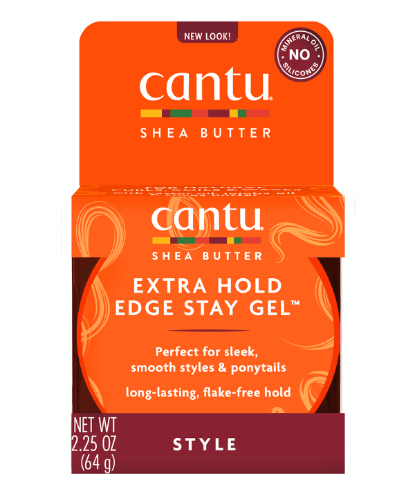 Cantu Tratamientos Cantu Natural Hair - Extra Hold Edge Stay Gel 2.25oz 817513015694