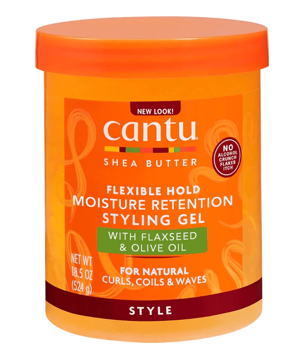Cantu Tratamientos Cantu Natural Hair - Moisture Retention Styling Gel with Flaxseed and Olive Oil 18.5oz 817513019265