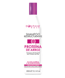 Dolphin Rose Cabello Dolphin Rose Shampoo Proteina de Arroz  300ml 77094118416931