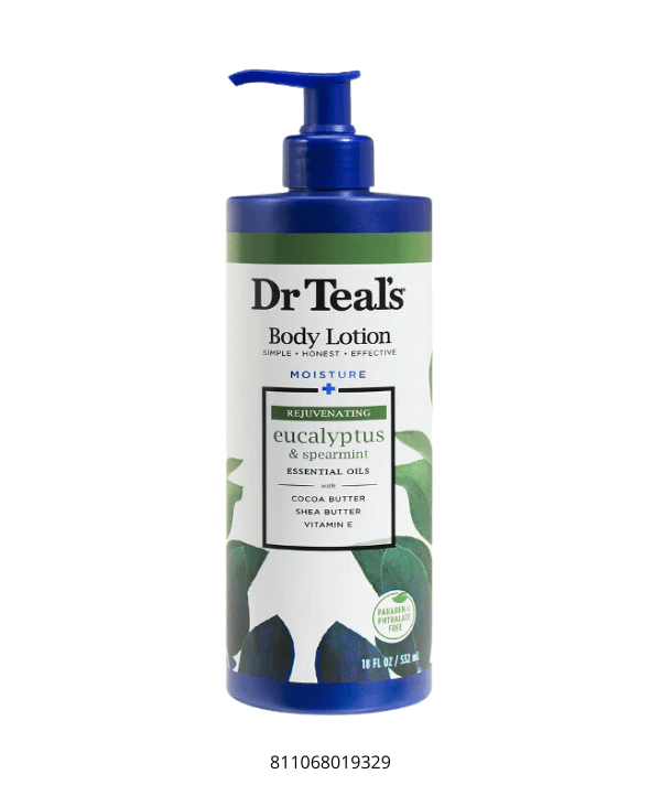 Dr. Teals Body Lotion Dr. Teals Eucalyptus & Spearmint Lotion 18oz 811068019329