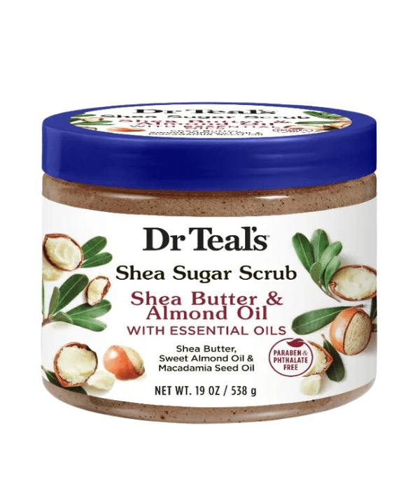 Dr. Teals Body Scrub Dr. Teals Shea Butter & Almond Oil Sugar Scrub 19oz