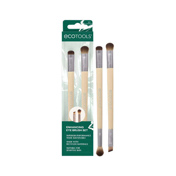 Ecotools Brochas Ecotools Eye Enhancing Duo Makeup Brush Set 1217