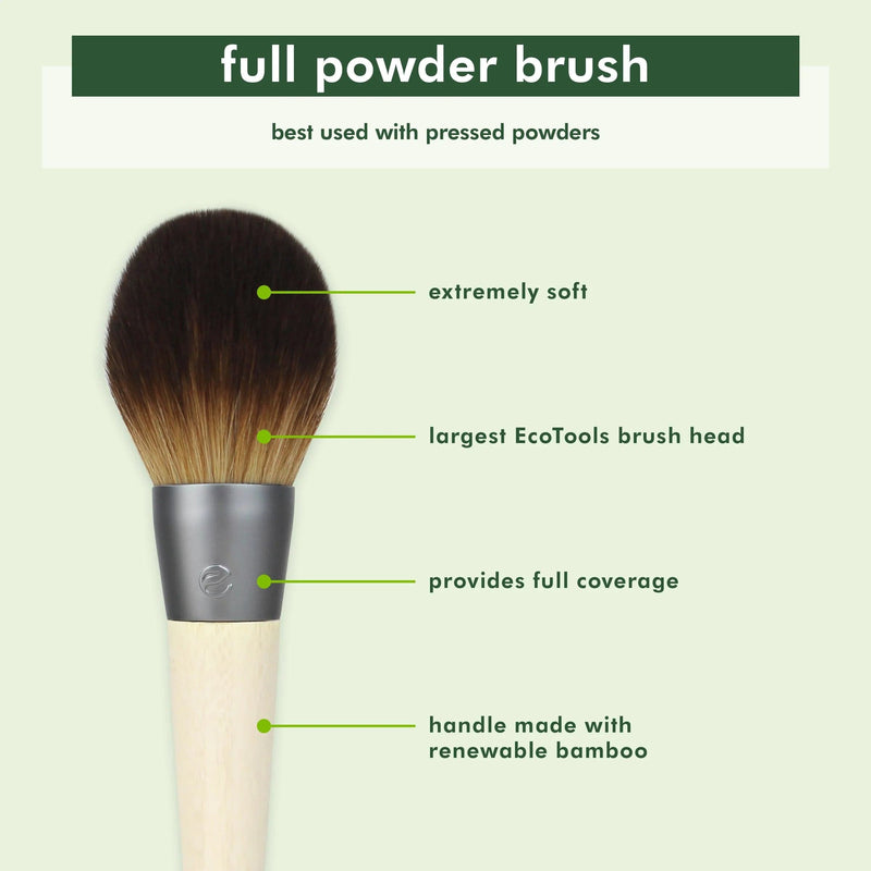 Ecotools Brochas Ecotools Full Powder Makeup Brush 1600