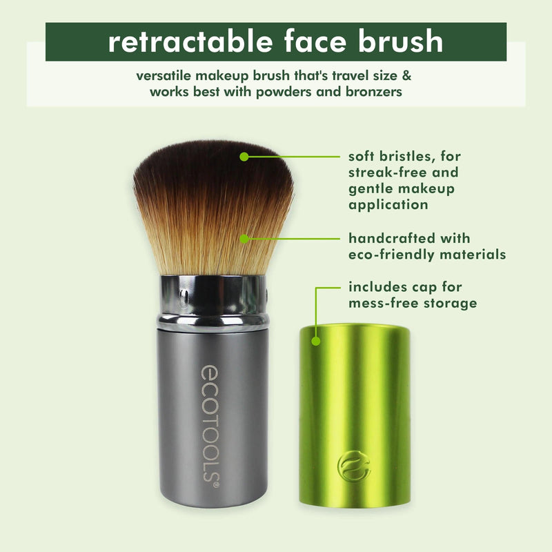 Ecotools Brochas Ecotools Retractable Face Makeup Brush 1214