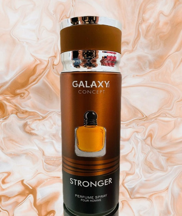 Galaxy Fragancias Galaxy Stronger Men Perfume Spray 200ml 5055810029722