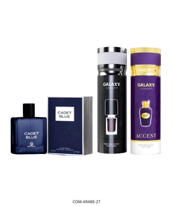 House Of Beauty COMBOS Combo Árabe de 3 Piezas (1 EDP 100ML+ 2 Galaxy Perfume Spray) COM-ARABE-27