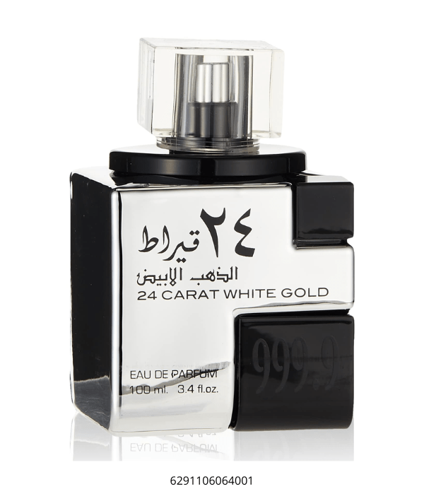 Lattafa Perfumes Fragancias Lattafa 24 Carat White Gold 100ml  EDP 6291106064001