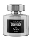 Lattafa Perfumes Fragancias Lattafa Confidential Private Platinum EDP 100ML 6291107459714