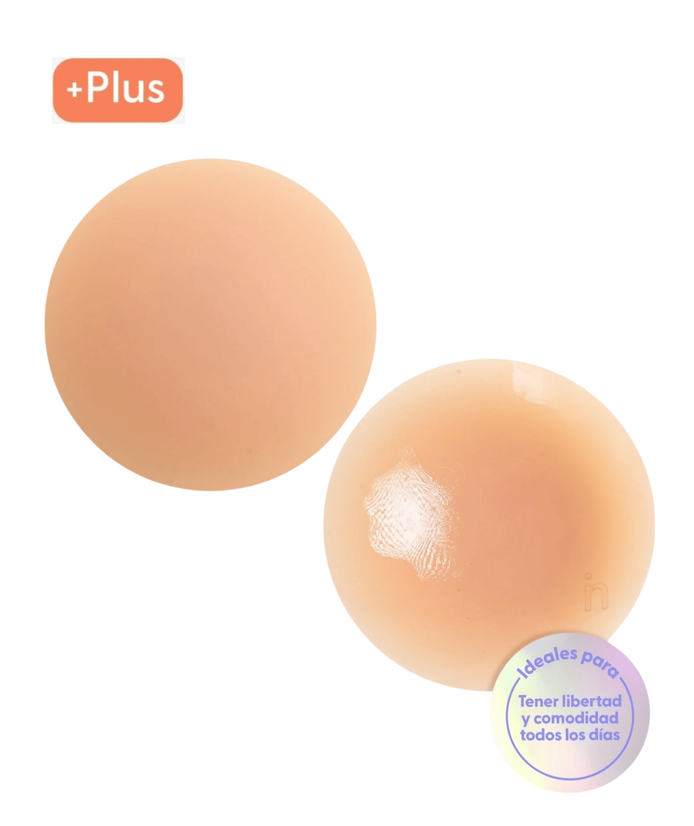 Nipskin Accesorios Cappuccino Nipskin Cubrepezones de Silicona Reutilizable NP020
