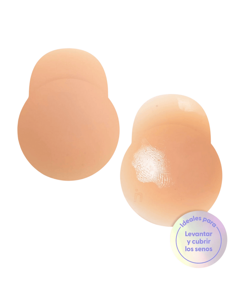 Nipskin Accesorios Cappuccino Nipskin Lift Me Up Plus Copas Adhesivas en Silicona Para Levantar Busto NP078