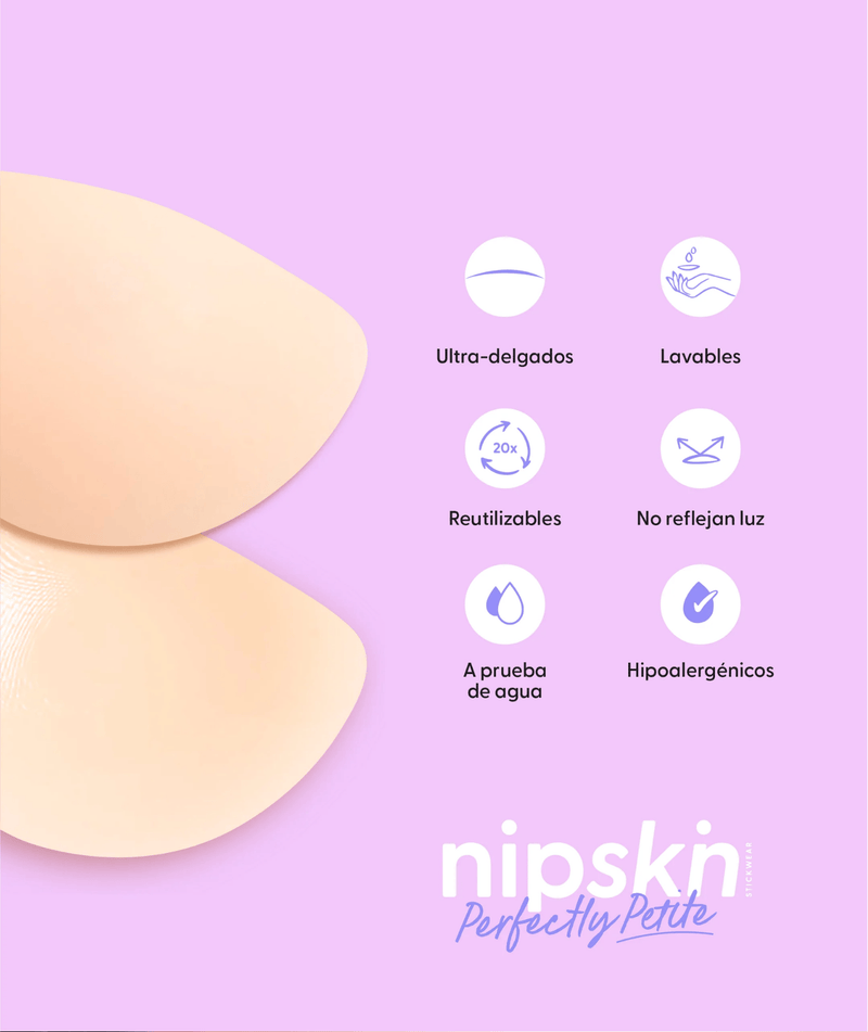 Nipskin Accesorios Nipskin Cubre Pezones Luna de Silicona Reutilizables