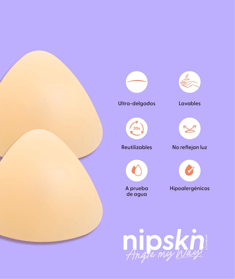 Nipskin Accesorios Nipskin Cubre Pezones Triangulares de Silicona
