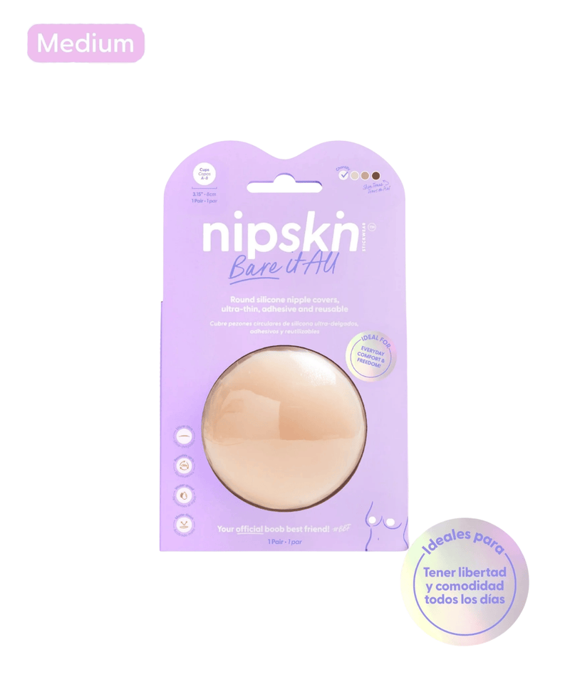 Nipskin Accesorios Nipskin Cubrepezones de Silicona Reutilizable