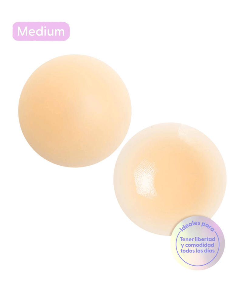 Nipskin Accesorios Vainilla Nipskin Cubrepezones de Silicona Reutilizable NP001