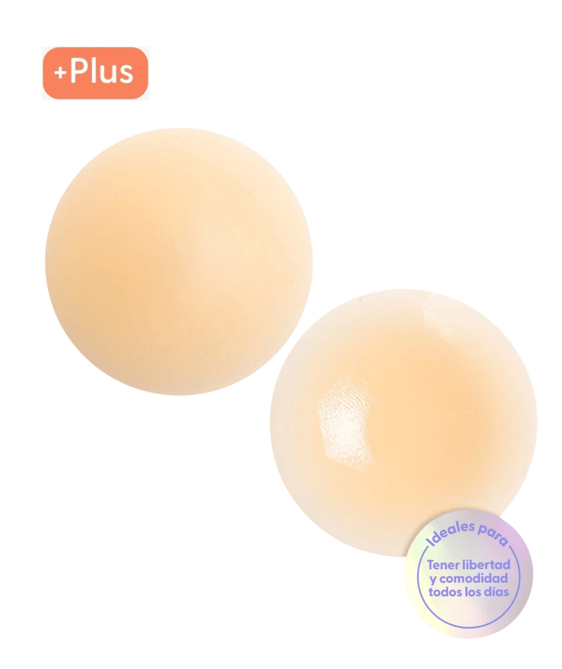 Nipskin Accesorios Vainilla Nipskin Cubrepezones de Silicona Reutilizable NP019