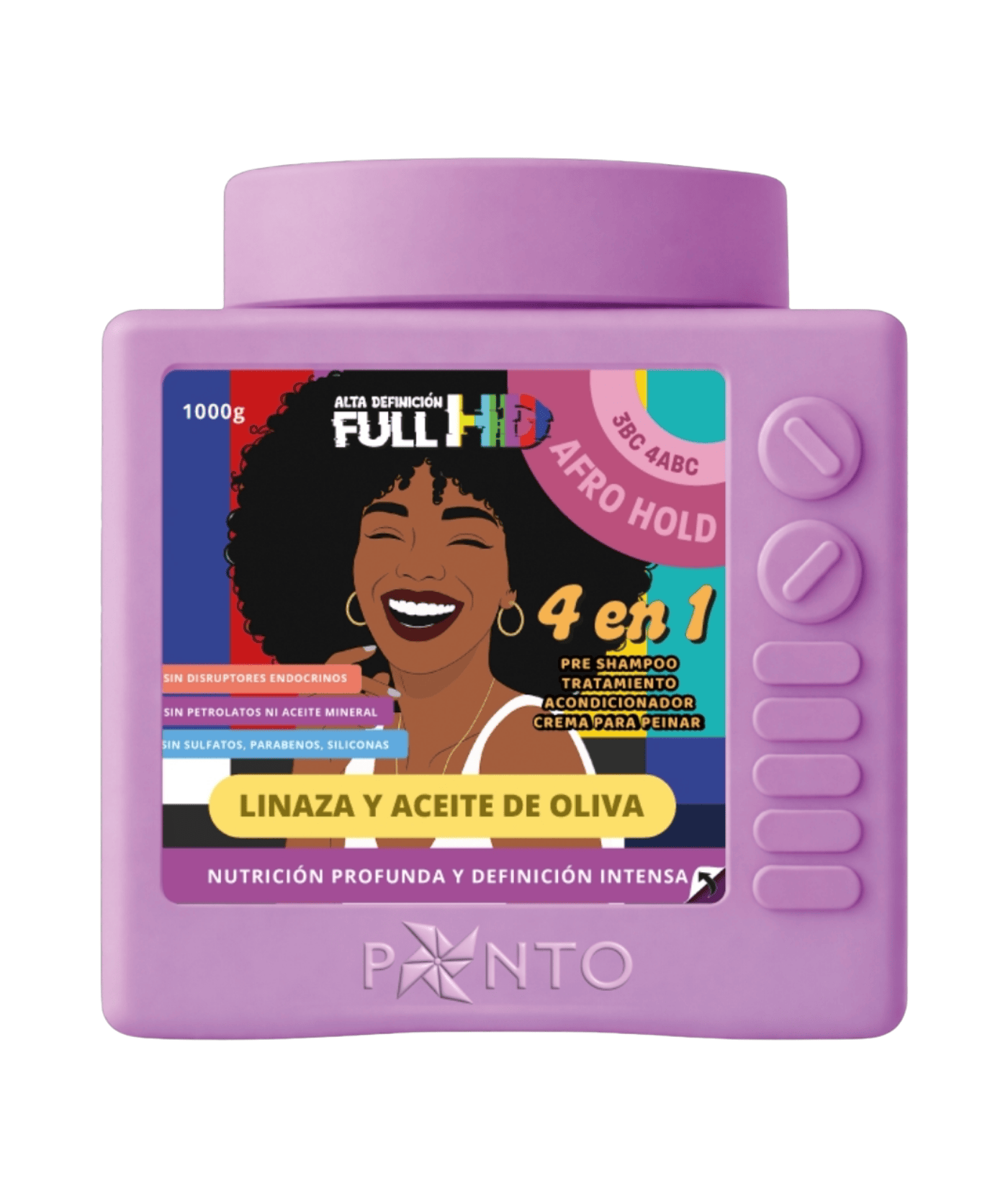 Ponto Brasileiro Tratamientos Ponto Brasileiro Full HD Tratamiento Afro 1000g 7709159431491