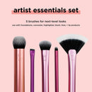 Real Techniques Brochas Real Techniques Artist Essentials Makeup Brush Set 1895