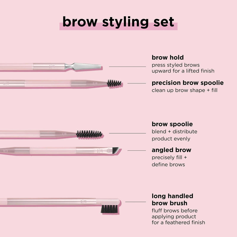 Real Techniques Brochas Real Techniques Brow Styling Set 10006200