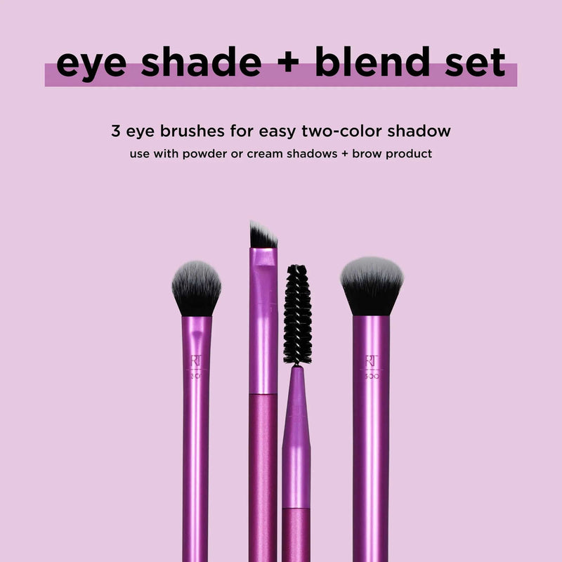 Real Techniques Brochas Real Techniques Eye Shade & Blend Makeup Brush Trio 1529