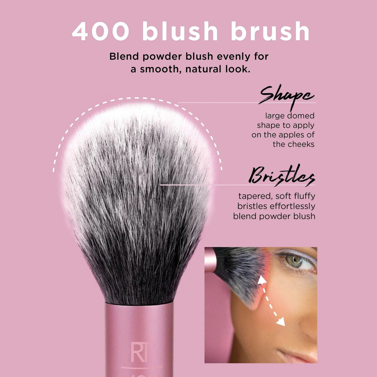 Real Techniques Ultra Plush Blush Makeup Brush
