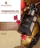 Swiss Arabian Fragancias Swiss Arabian Heritage Collection Tobacco 01 Extrait De Parfum 50ml 6295124046936