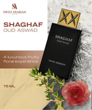 Swiss Arabian Fragancias Swiss Arabian Shaghaf Oud Aswad EDP 75ml 6295124030475