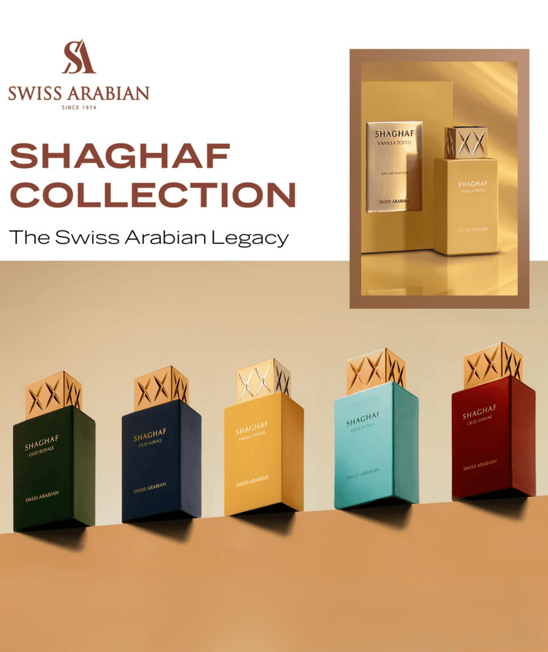Swiss Arabian Fragancias Swiss Arabian Shaghaf Vanilla Toffee EDP 75ml 6295124047817