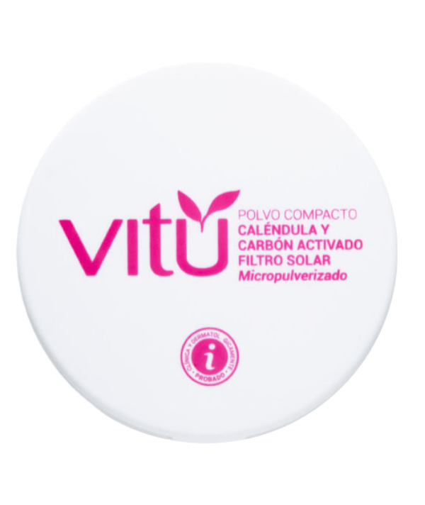 Vitú Rostro Vitú Polvo Compacto Caléndula Espejo 12g