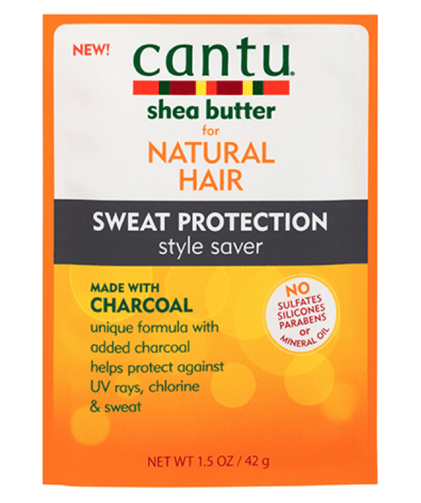 Cantu Sweat Protection Style Saver with Charcoal 1.5oz