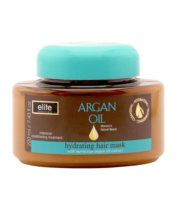 Elite Essentials Tratamientos Elite Essentials Argan Oil Hydrating Hair Mask 220ml