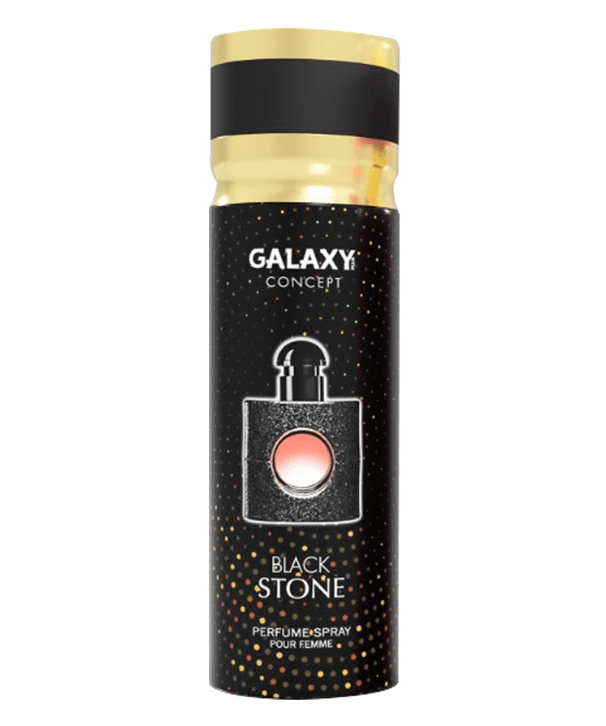 Galaxy Fragancias Galaxy Black Stone Women Perfume Spray 200ml 505581000024819