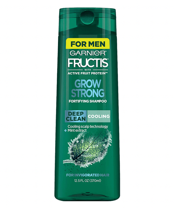 Garnier Cabello Garnier Fructis Grow Strong Cooling Deep Clean Shampoo For Men 12.5oz