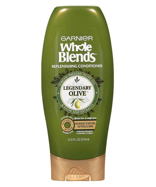Garnier Cabello Garnier Whole Blends Replenishing Conditioner with Virgin-Pressed Olive Oil & Olive Leaf Extracts 370ml