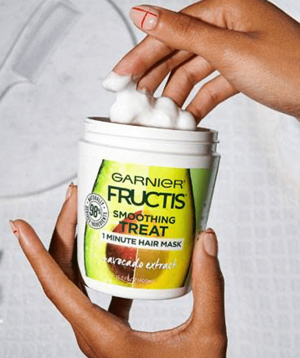 Garnier Tratamientos Garnier Fructis Smoothing Treat 3-In-1 Hair Mask + Avocado Extract 400ml