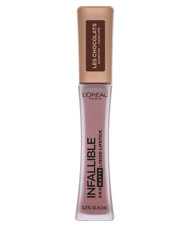 L'Oreal Labios CANDY MAN L'Oreal Infallible® Pro Matte Les Chocolats Scented Liquid Lipstick