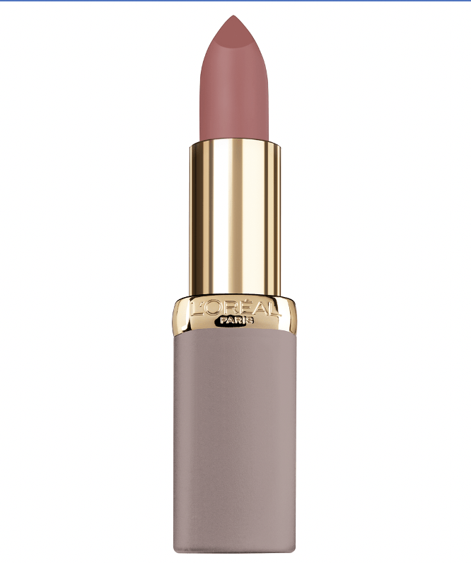 L'Oreal Labios DARING BLUSH L'Oreal Colour Riche Ultra Matte Highly Pigmented Nude Lipstick
