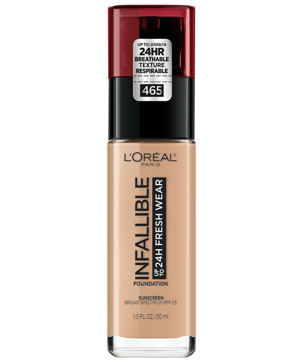 L'Oreal Rostro 465 - SAND L'Oreal Infallible 24 Hour Fresh Wear Foundation 30ml