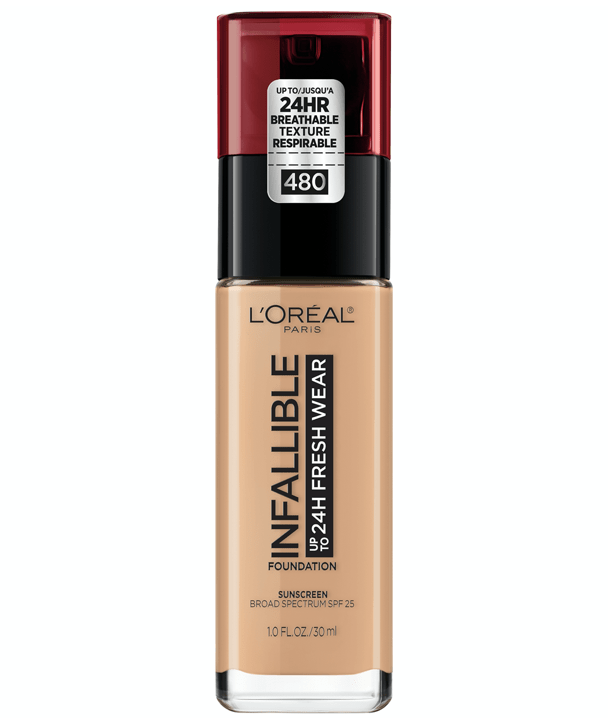 L'Oreal Rostro 480 - RADIANT SAND L'Oreal Infallible 24 Hour Fresh Wear Foundation 30ml