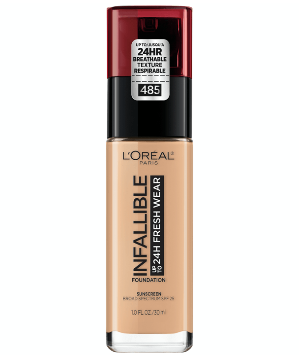 L'Oreal Rostro 485 - GOLDEN SUN L'Oreal Infallible 24 Hour Fresh Wear Foundation 30ml