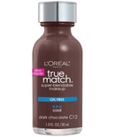 L'Oreal Rostro C12 - DARK CHOCOLATE True Match Super-Blendable Foundation 30ml