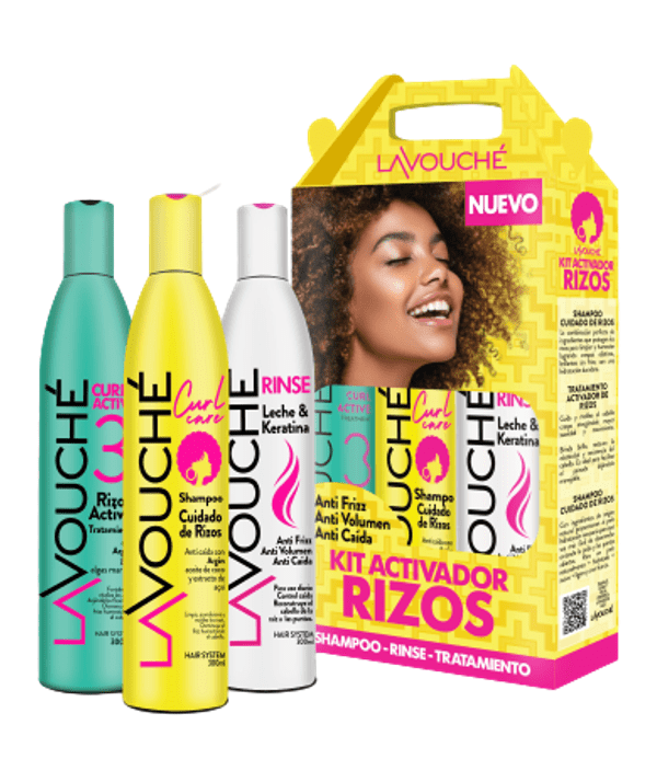 Lavouché Tratamientos Lavouché Kit Activador De Rizos 300ml 7709619588635