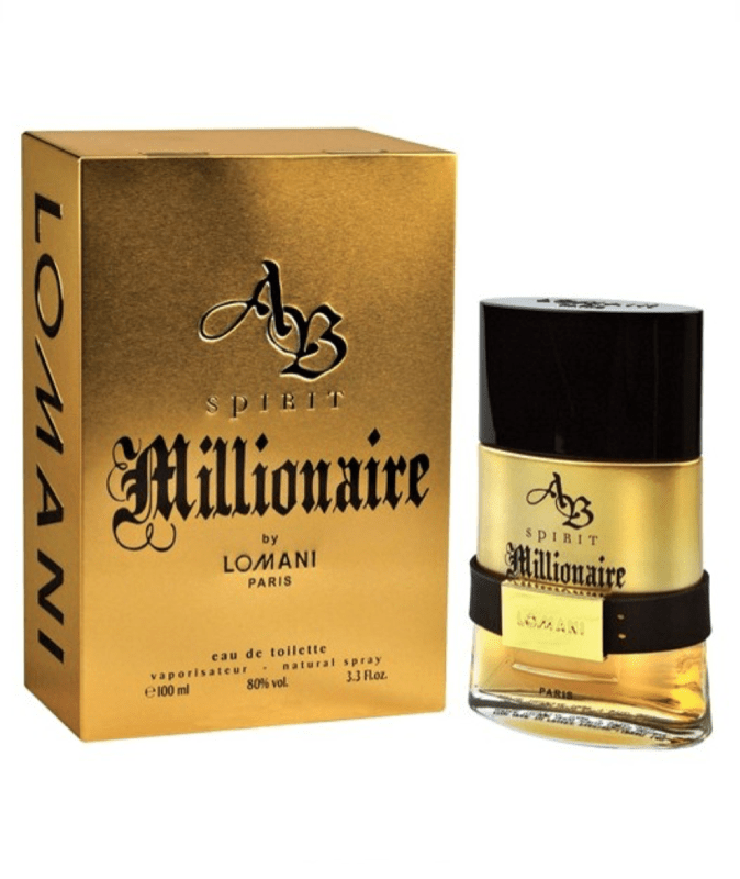 Lomani AB Spirit Millionaire For Men EDT 100ml Spray.